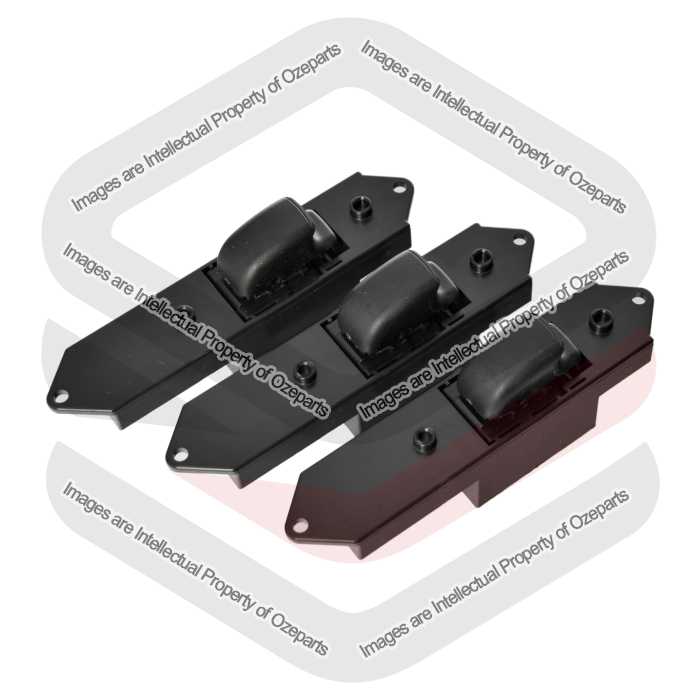 3 x Single Electric Power Window Control Switch For Mitsubishi Outlander ZE ZF