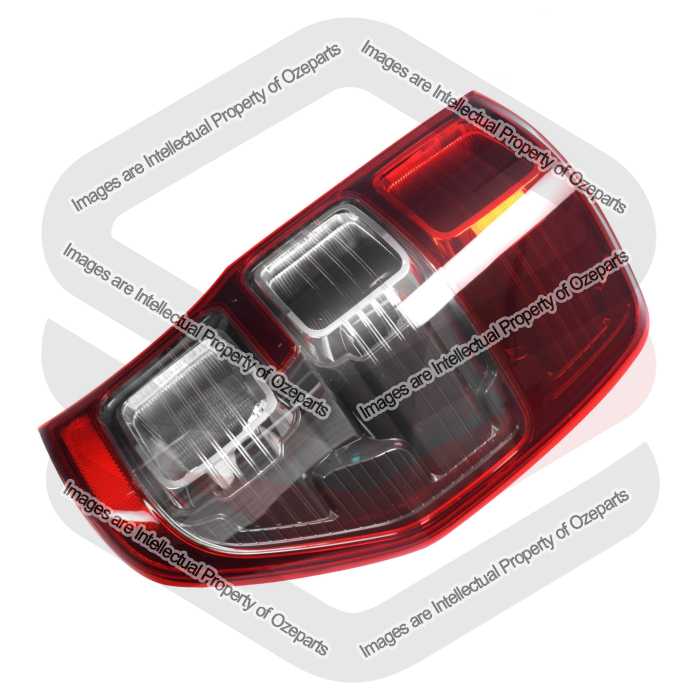 Tail Light AM (Ute) With E Mark (Iron Grey)