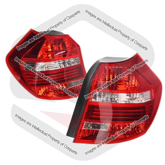 Tail Light AM (With LED, CLEAR RED Lens) (SET LH+RH)