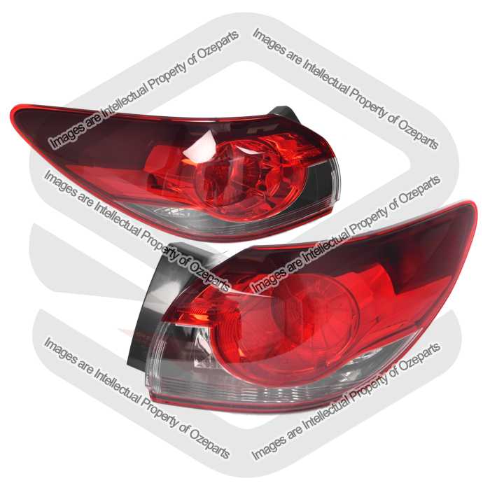 Tail Light AM Wagon (With LED Type) (SET LH+RH)