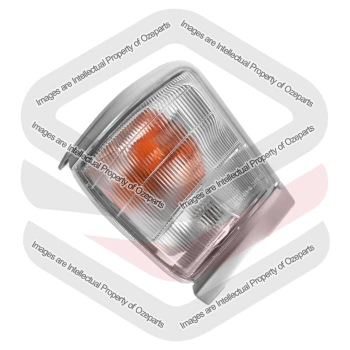 Corner Light AM - 2 Socket Type (Top & Bottom Mould Grey)