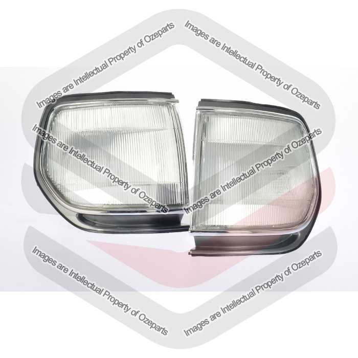 Corner Light Sahara (Chrome Edge) (Set LH+RH)