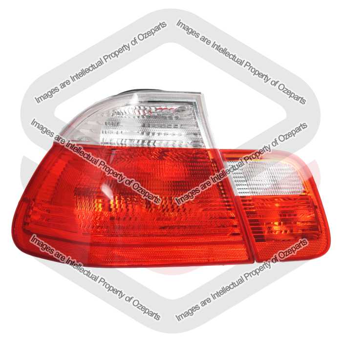 Tail Light AM (Clear Lens) + Rear Garnish (SET 2)