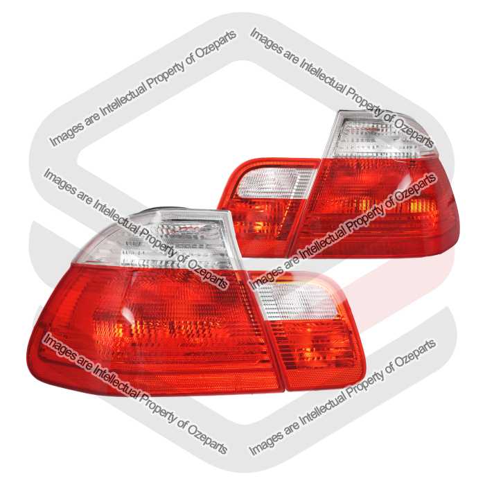 Tail Light AM (Clear Lens) + Rear Garnish (SET 4)