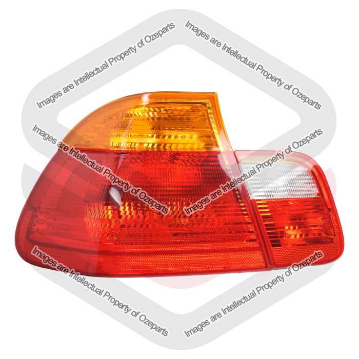 Tail Light AM (Amber Lens) + Rear Garnish (SET 2)