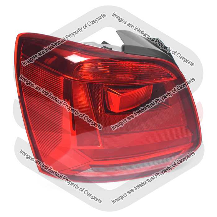LH Left Hand Tail Light Rear Lamp (Non Tinted) For VW Volkswagen Polo 6R 14~17