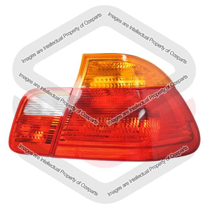 Tail Light AM (Amber Lens) + Rear Garnish (SET 2)