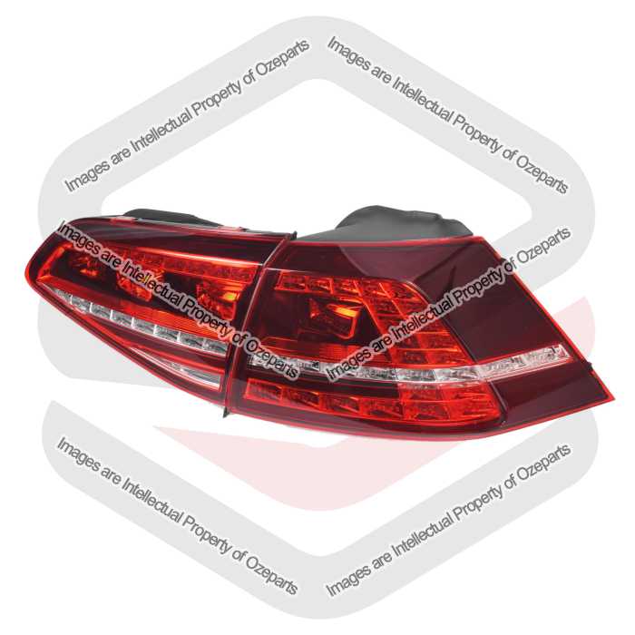 Tail Light Outer + Inner Rear Garnish (LED) - GTI Performance Only (SET 2)