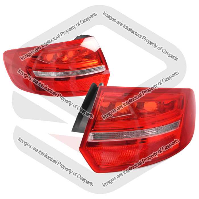 Tail Light AM (With LED) - 5 Door Hatch (SET LH+RH)