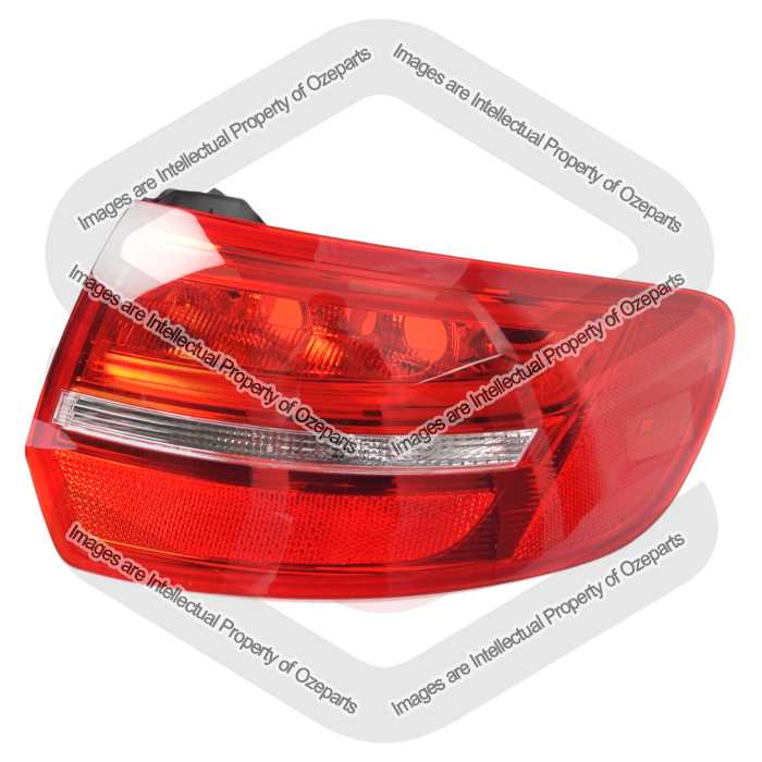 DEPO Fits Audi A3 / S3 8P Series 2 2008~2013 5 Door Hatch Only | Taillight Tail Light Rear Lamp (With LED) | RH RHS Right Hand (Driver Side)