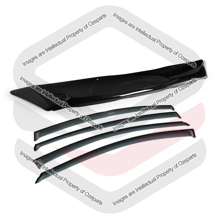 Bonnet Protector + Weathershields Visors For Mazda 6 GJ GL Sedan 2012~2016