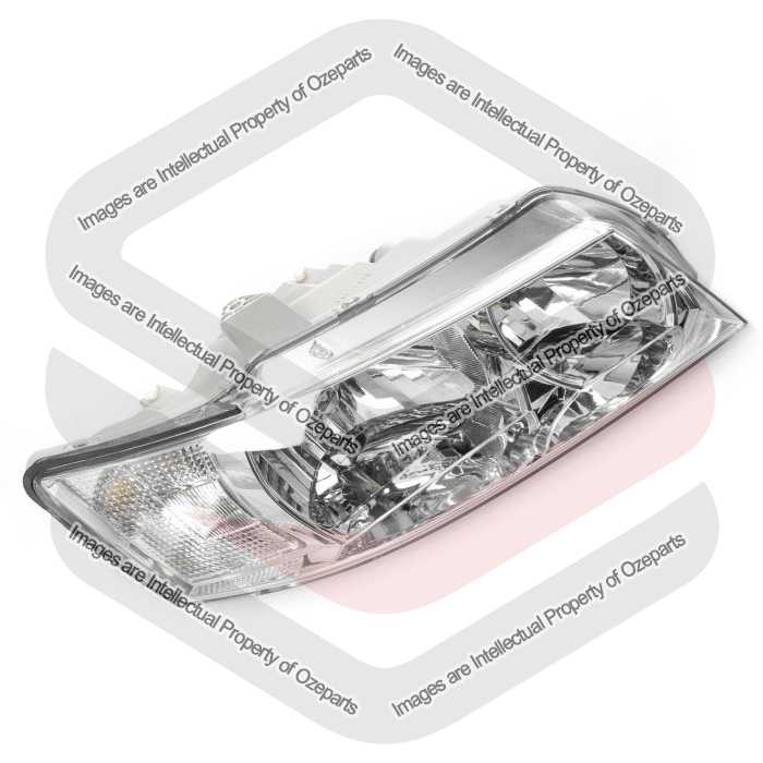 RH RHS Right Head Light Lamp Halogen Chrome For Holden Commodore VZ 2004~2007