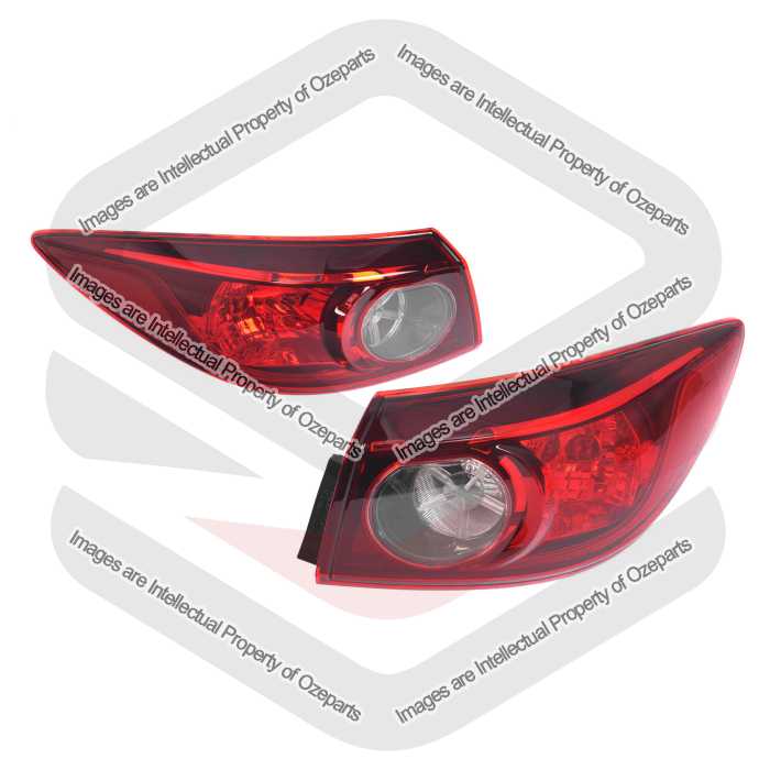 Tail Light  AM Sedan  (Non LED Type) (SET LH+RH)