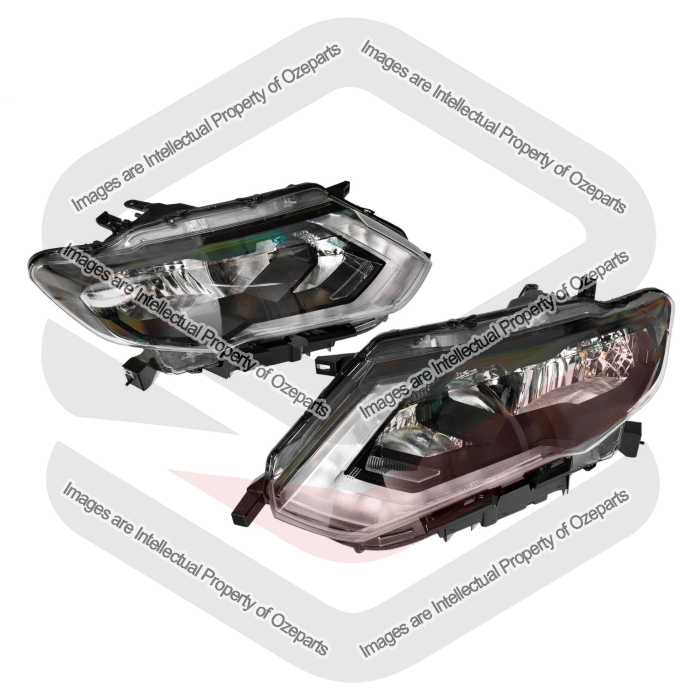 Head Light AM (Halogen - Non Projector) (SET LH+RH)