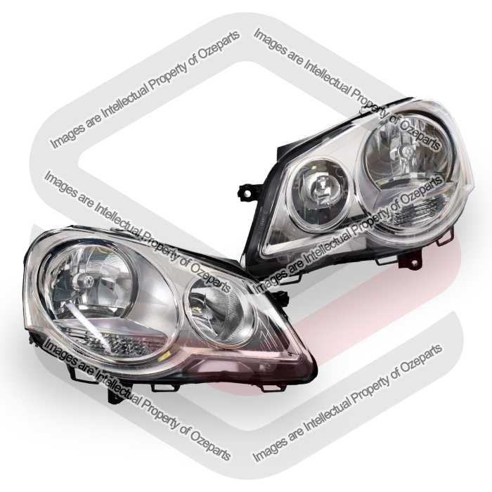 Head Light AM (Chrome) (Set LH+RH)