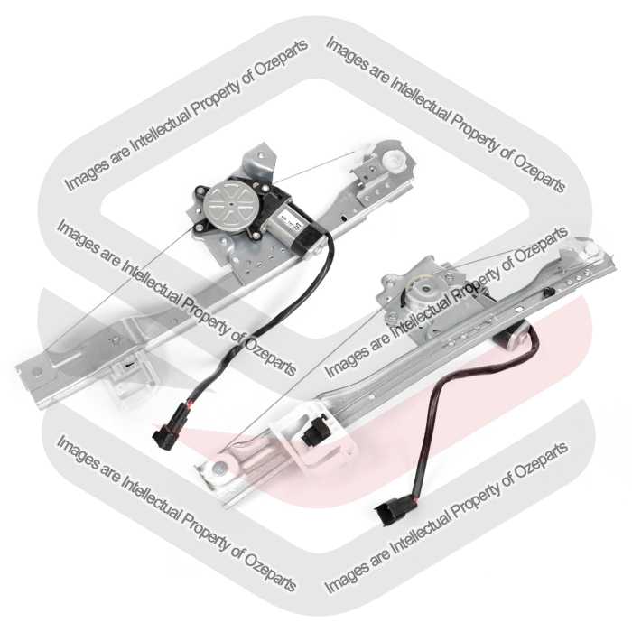 Door Window Regulator Rear (Electric With Motor) (SET LH+RH)