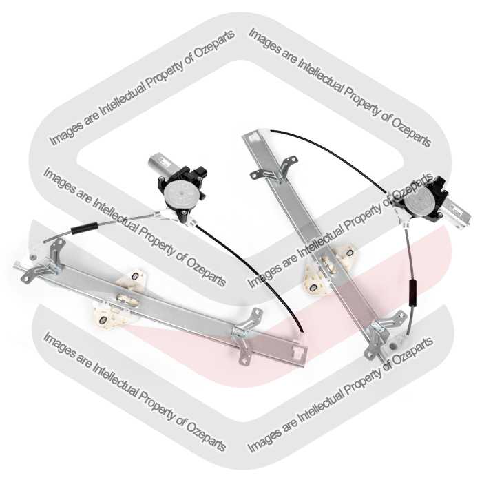 Door Window Regulator Front (Electric With Motor) (SET LH+RH)