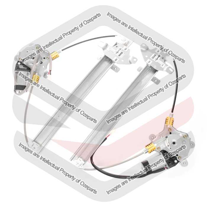 Door Window Regulator  Rear (Electric Type WITH Motor) (SET LH+RH)