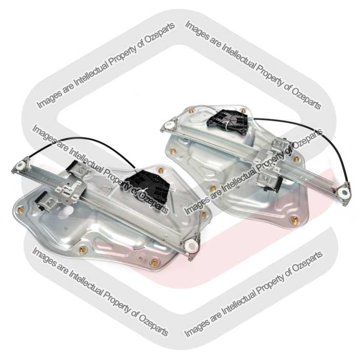 Door Window Regulator Front AM (No Motor With Panel) (SET LH+RH)