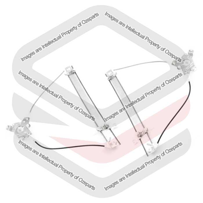 Door Window Regulator 3 Door (96~99) NO MOTOR (SET LH+RH)