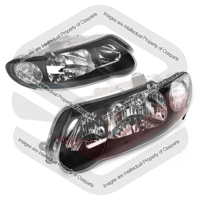 Head Lamp AM (Black) - SS (SET LH+RH)