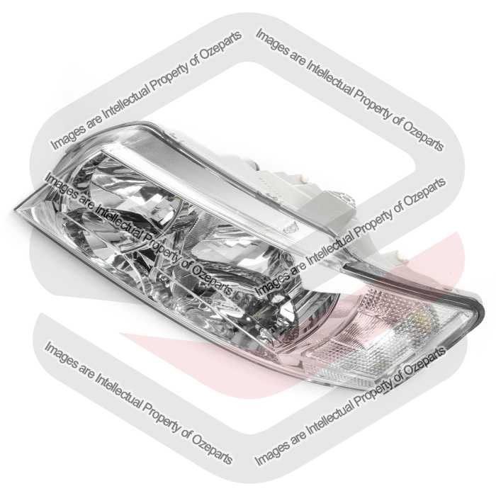 LH LHS Left Head Light Lamp Halogen Chrome For Holden Commodore VZ 2004~2007